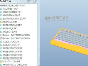 无线手机充电器设计模型 - solidworks生活用品
