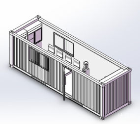 小型办公集装箱