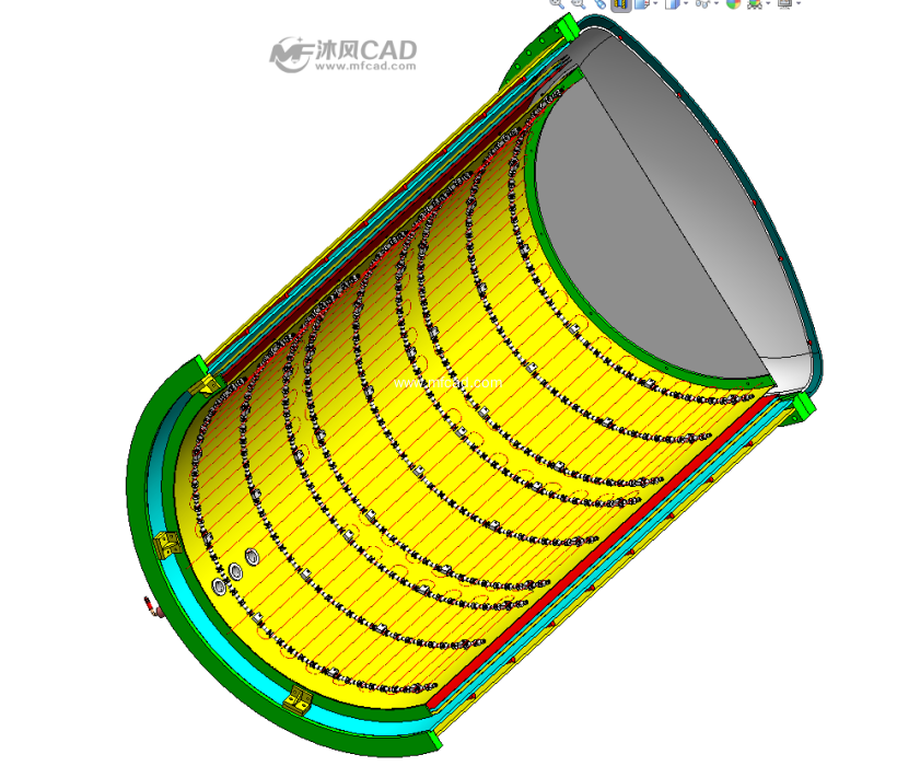 钟罩- solidworks机械设备模型下载 - 沐风图纸