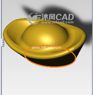 金元宝 - solidworks生活用品类模型下载 - 沐风图纸