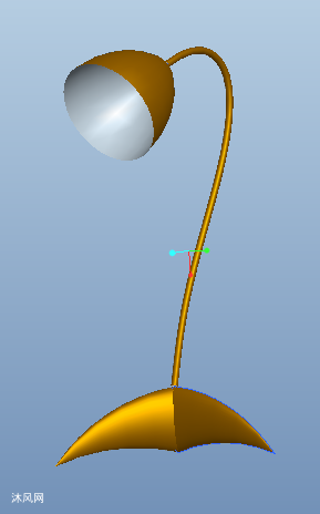 台灯的三维设计