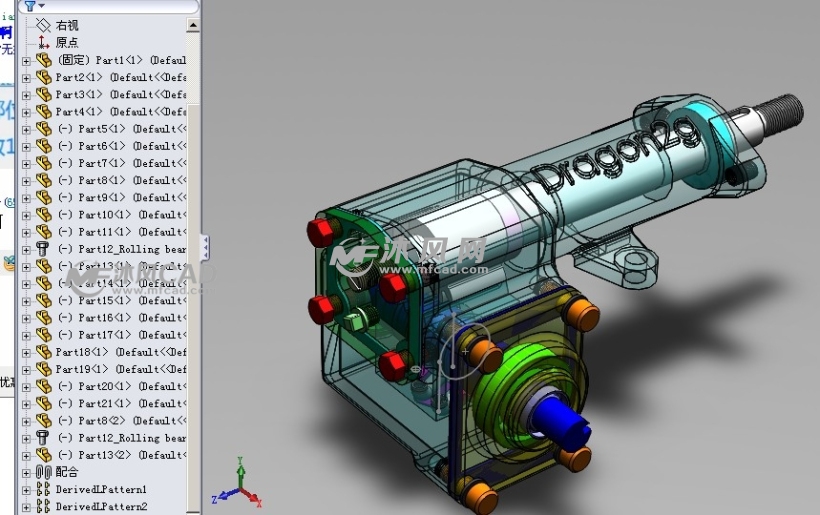 加速器 - solidworks機械設備模型下載 - 沐風圖紙