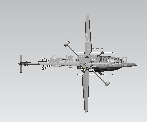 ug直升飞机模型图纸下载_航空航天图纸 - 沐风网