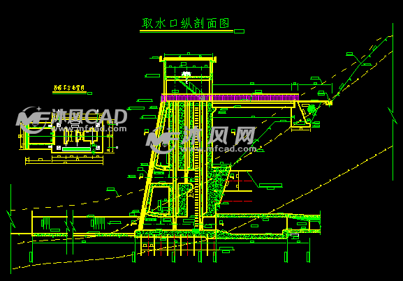 某水库取水口结构图