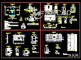 CAD������ˮբʩ����ͼ