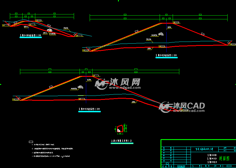 小型土石坝全套图纸