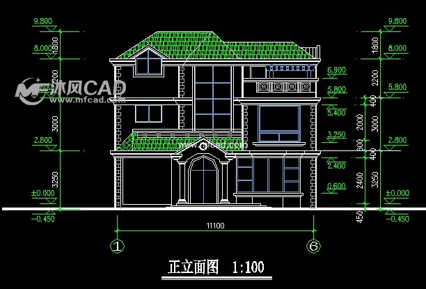 某農村建築圖紙