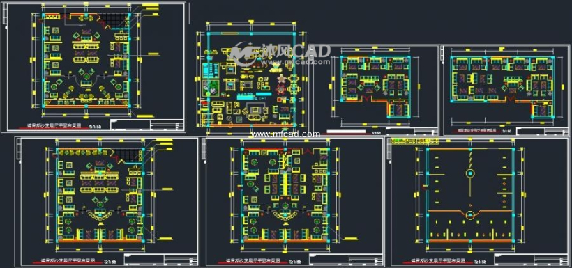 博雷斯沙發展廳設計詳圖 - cad其他文化展示類建築圖紙下載,免費其他