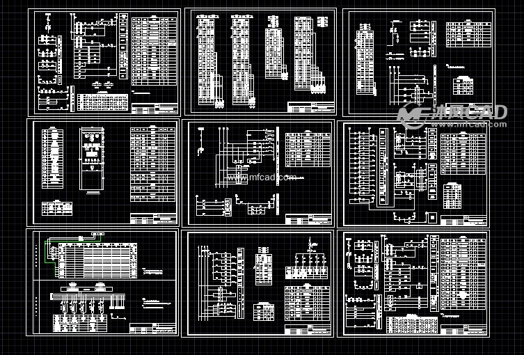 电源进线柜二次接线原理图