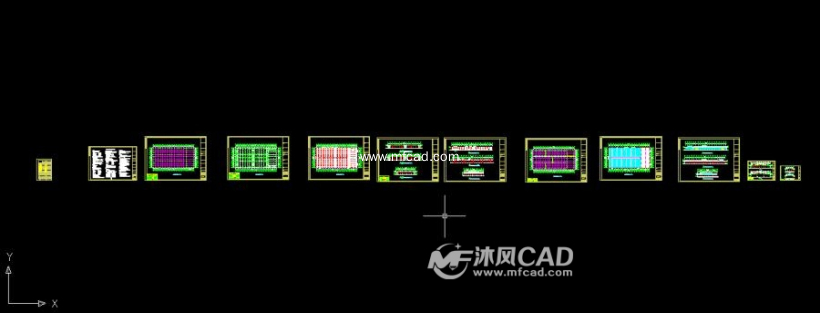 水頭工地工程圖紙 - cad農業建築圖紙下載,免費農業cad施工圖 - 沐風