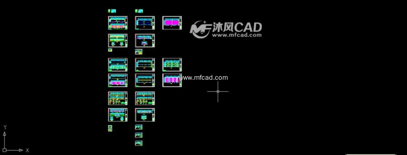 剖面圖,鋼柱平面佈置圖,屋面結構佈置圖,吊車梁平面佈置圖,屋面檁條