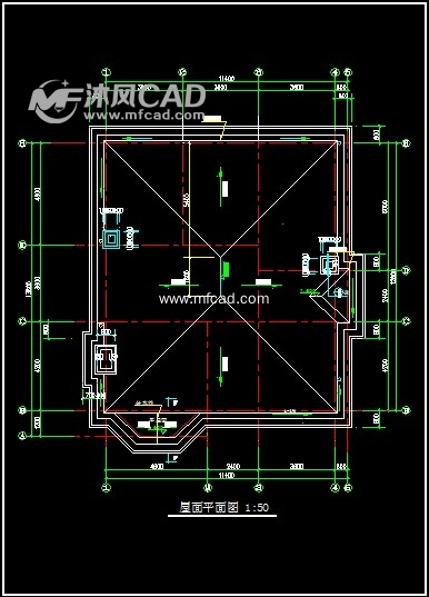 广东某三层别墅设计建筑图纸