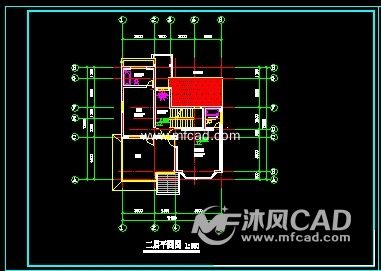 第一套別墅二層平面圖