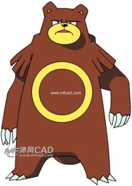 (1/4) 宠物小精灵之圈圈熊图纸简介本下载模型是用solidworks2014创建