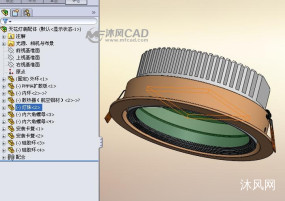 Solidworks��Ƶ�һ�����ŵ�LED�컨��