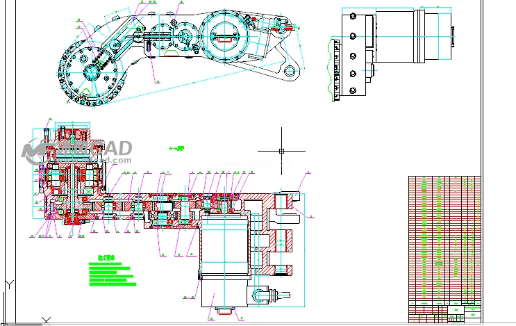 采煤机截割部