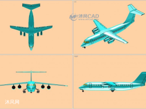 大型运输机运20鲲鹏飞机模型