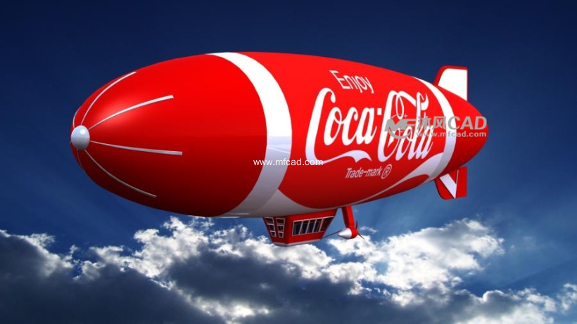 非硬式飞艇模型