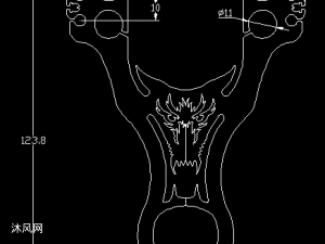 线切割,弹弓 - ug建筑,人体等其它模型下载 - 沐风图纸