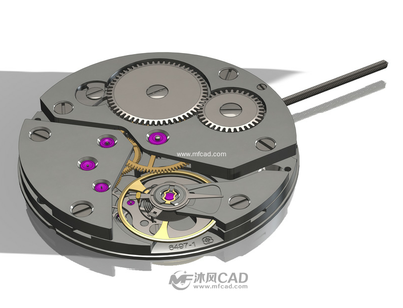机械手表内部结构