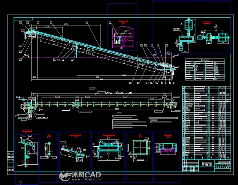 800皮带输送机总图