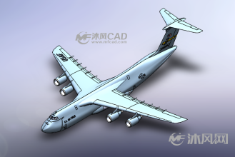 c5大型运输机飞机模型