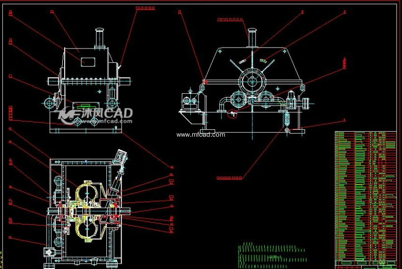 yotcgp750调速型液力耦合器图纸