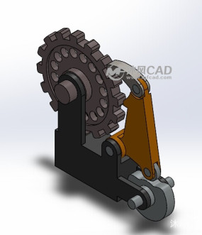 凸轮式棘轮棘爪机构图纸合集的封面图