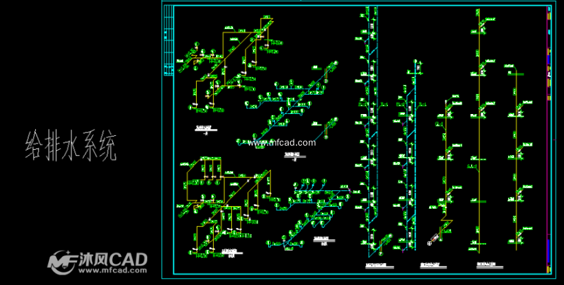 某小区给排水全图