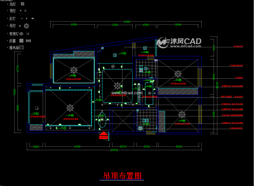 中地凱旋城施工圖