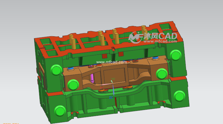 汽車鈑金衝壓成型模具整體結構