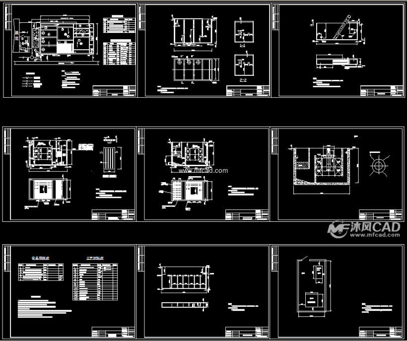 某小区生活污水处理图纸