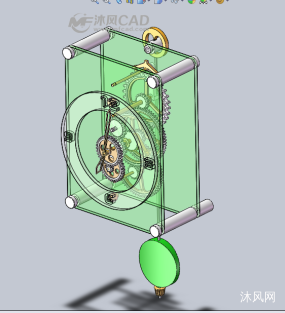 机械钟建模设计图纸合集的封面图