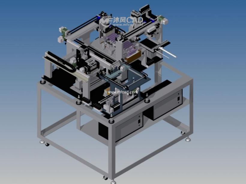自动化焊机 - solidworks机械设备模型下载 - 沐风图纸