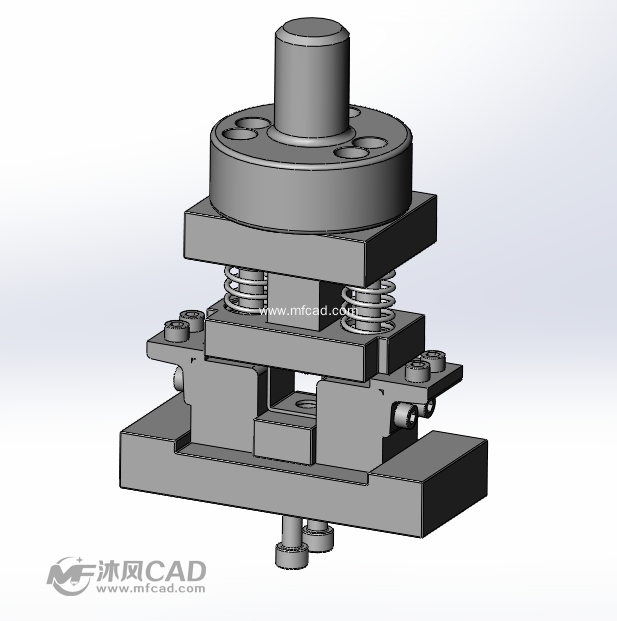 u形弯曲模设计 - 汽车冲压模具图纸 - 沐风图纸