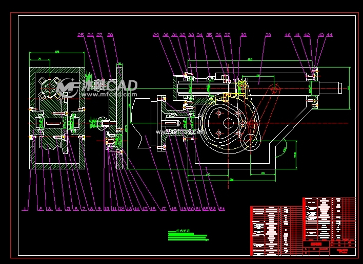 盘式刀库数控加工中心自动换刀装置的设计