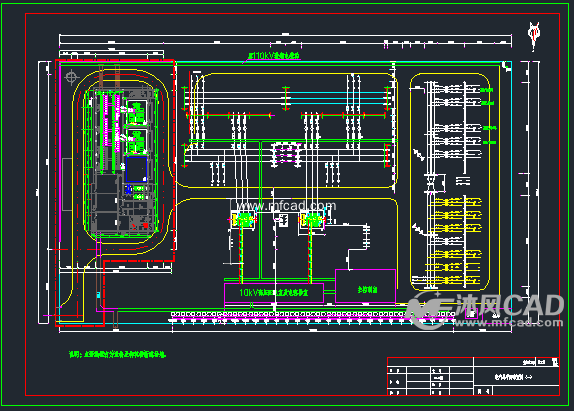 變電站總平面佈置圖