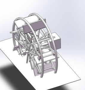 caxa水车图纸下载_caxa免费图纸,设计模型大全 - 沐风网