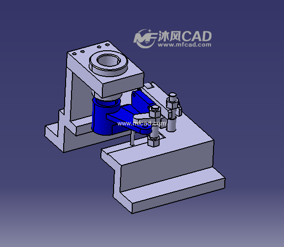 汽车转向节夹具