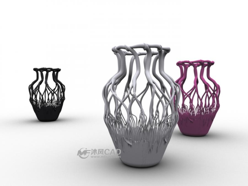 艺术花瓶设计模型
