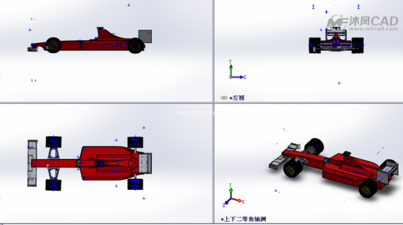 玩具赛车设计模型 - solidworks玩具公仔类模型下载 - 沐风图纸