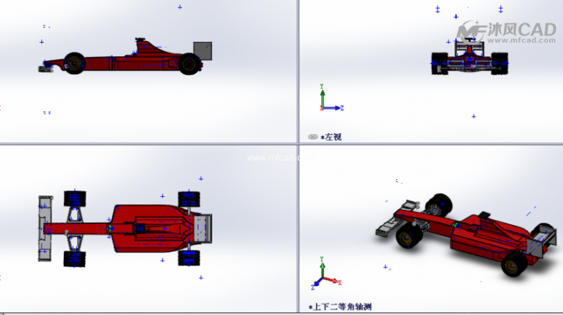 玩具赛车设计模型