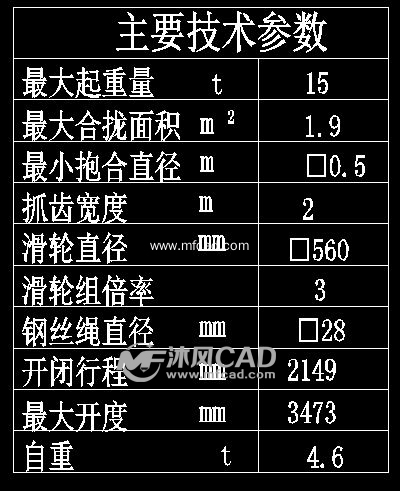 as15t木材抓斗(套图40张)