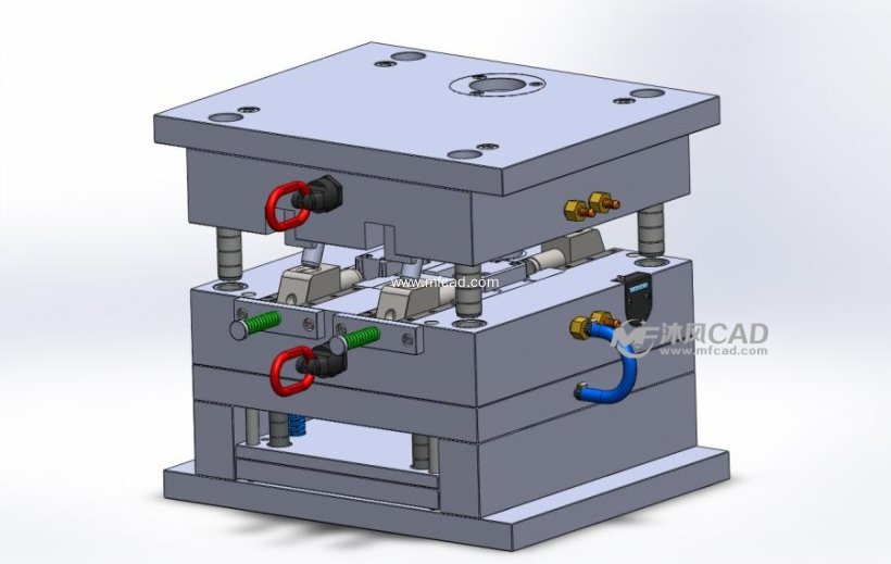 压线帽模具设计模型 - 工业用品模具图纸下载 - 沐风图纸