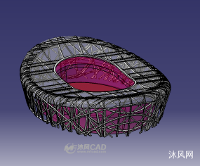 北京鸟巢设计模型图纸合集的封面图