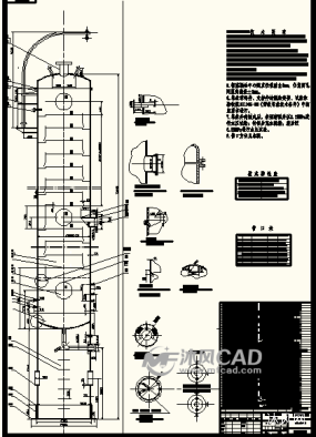 精餾塔cad圖6 條記錄非標設備2015-01-204553830catiav5r20四面體