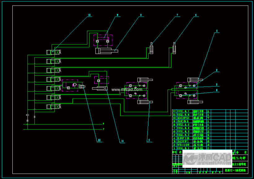 支撑掩护式液压支架的设计(含cad图纸)