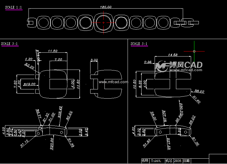 表壳链类手表 - 生活用品模型下载 - 沐风图纸