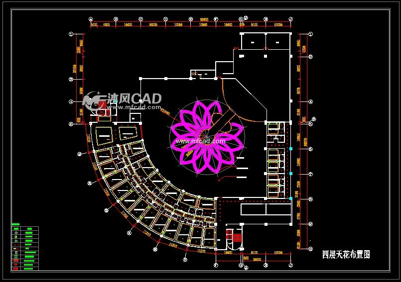 某量販ktv裝飾施工圖-兩層約7200平 - cad賓館酒店及其他公建裝修圖紙