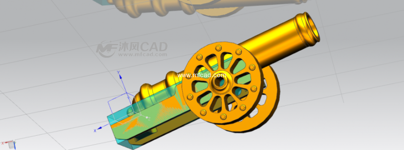 基于ug8.0的皇家礼炮的设计